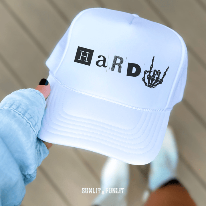 Hard🤘🏽 Country Trucker Hat - Sunlit Funlit Country Concert Tees