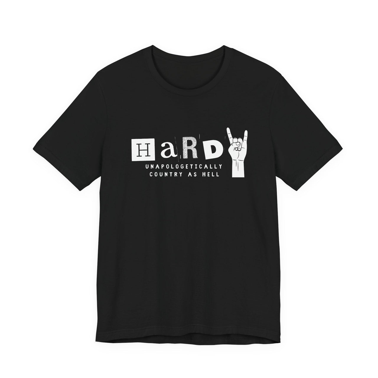 Hardy Country As Hell Lightweight Tee - Sunlit Funlit Country Music Tees