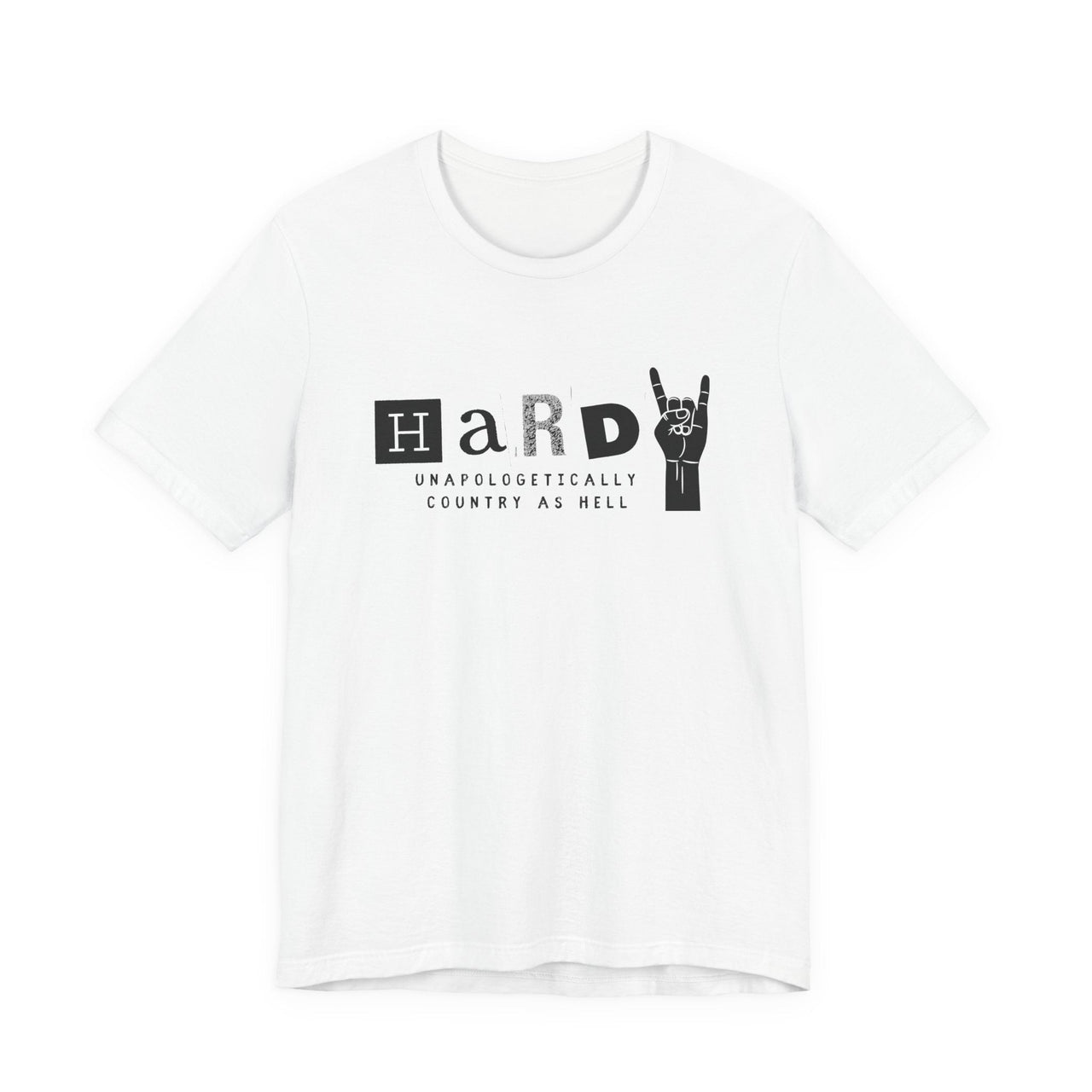 Hardy Country As Hell Lightweight Tee - Sunlit Funlit Country Music Tees