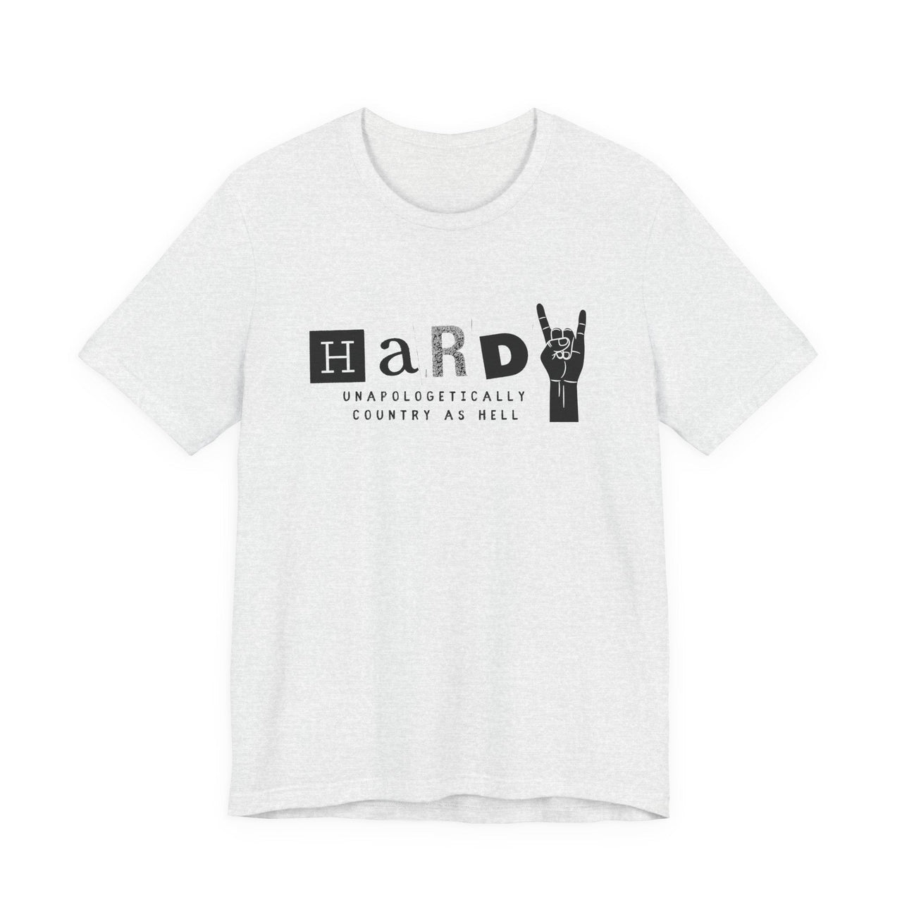 Hardy Country As Hell Lightweight Tee - Sunlit Funlit Country Music Tees