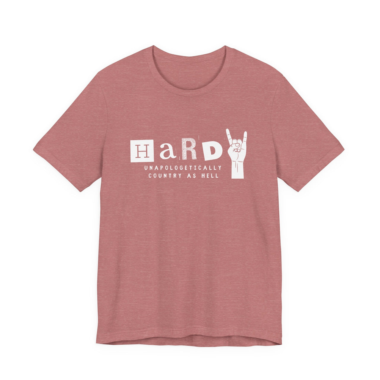 Hardy Country As Hell Lightweight Tee - Sunlit Funlit Country Music Tees