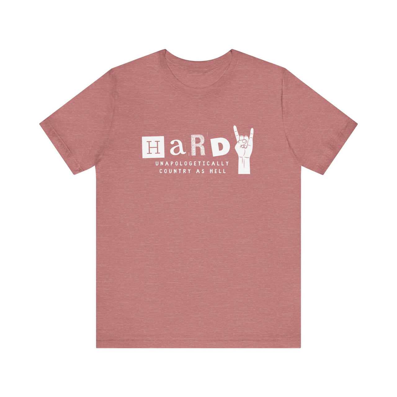 Hardy Country As Hell Lightweight Tee - Sunlit Funlit Country Music Tees