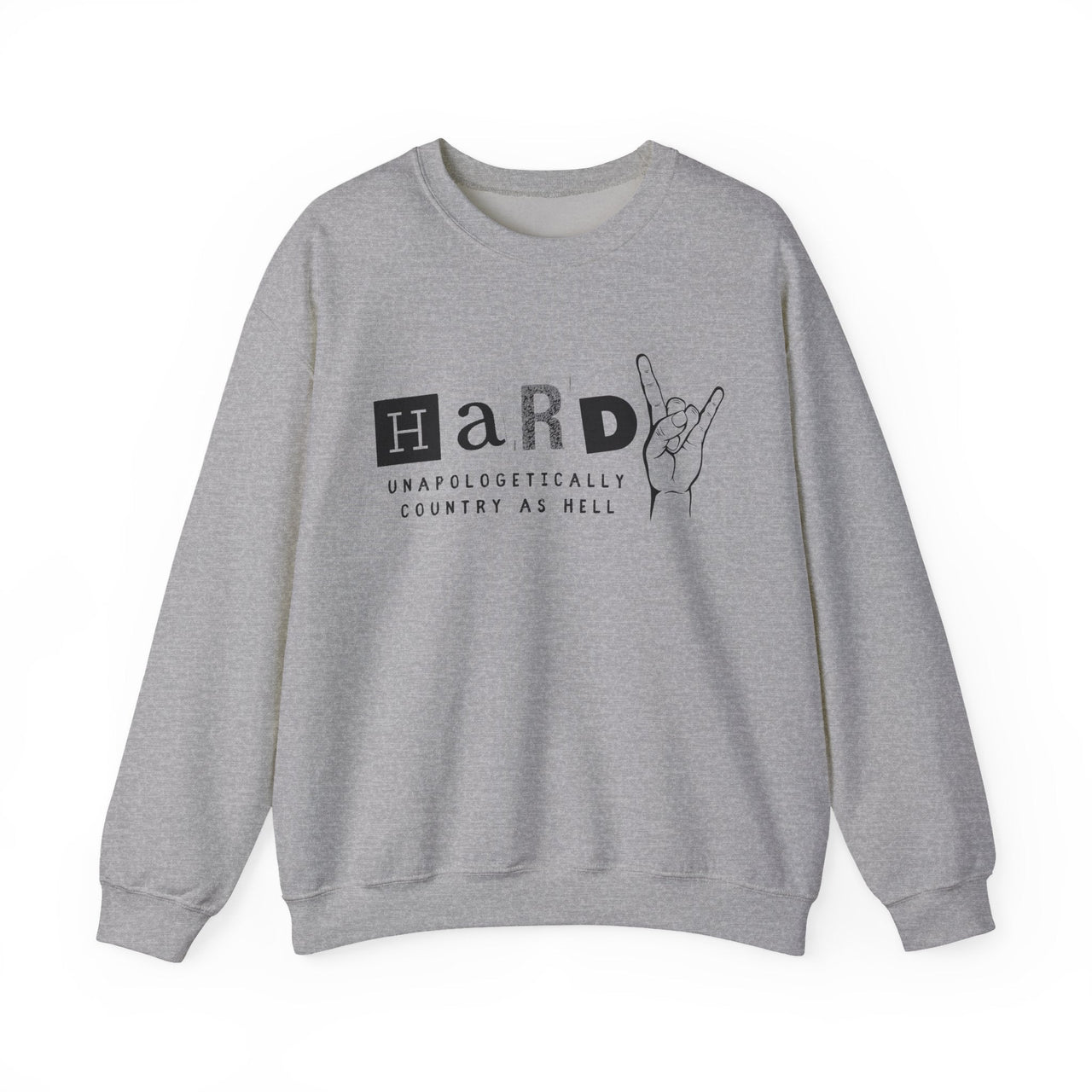 Hardy Country As Hell Sweatshirt - Sunlit Funlit Country Music Tees