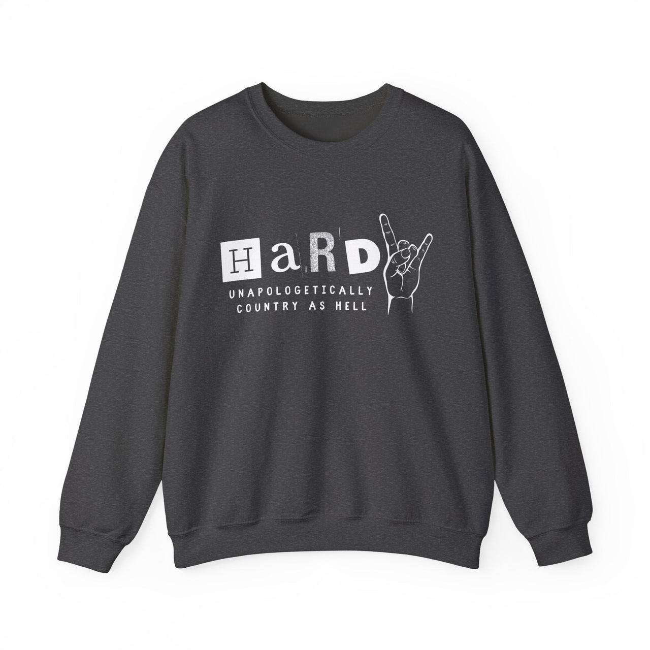 Hardy Country As Hell Sweatshirt - Sunlit Funlit Country Music Tees