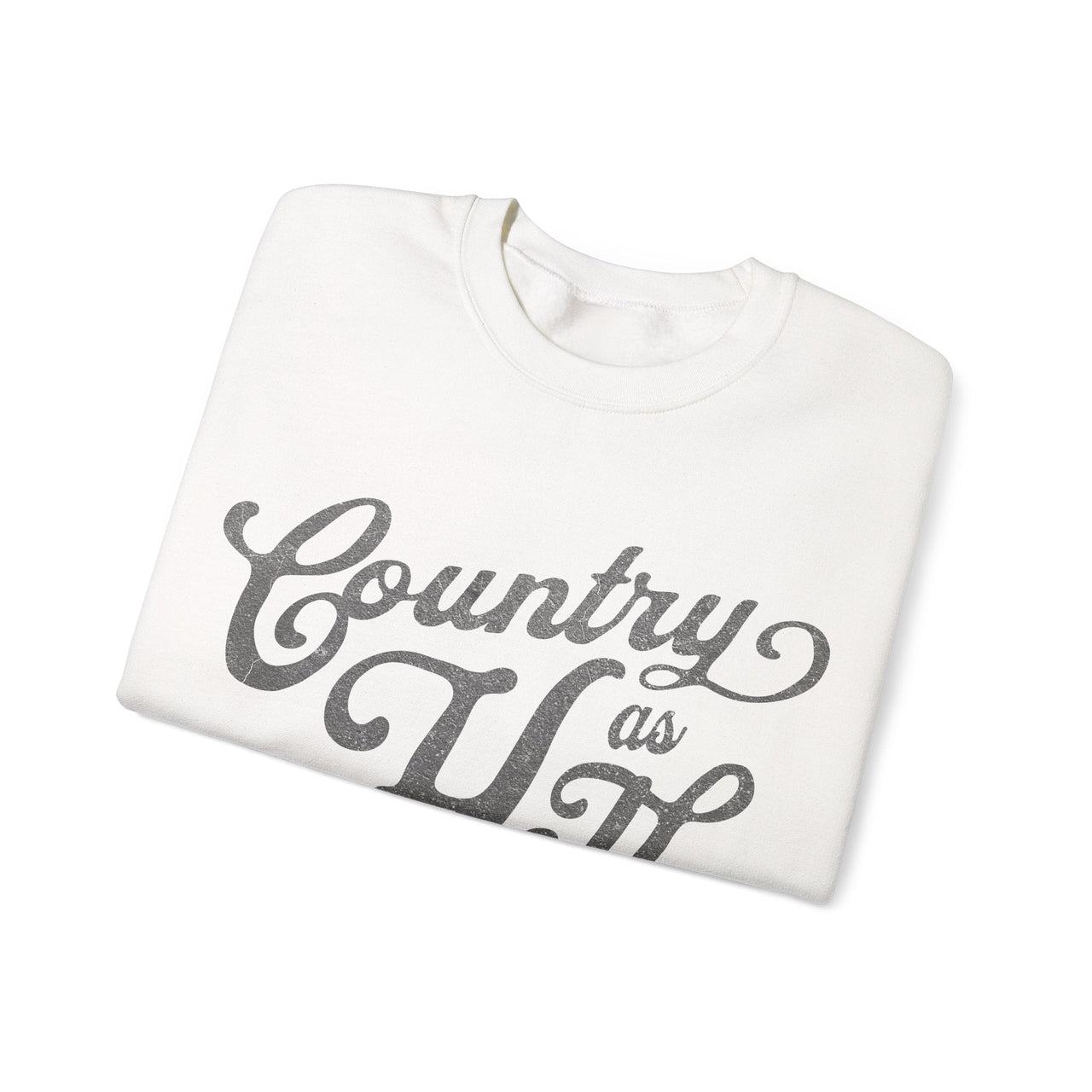 Hardy Country As Hell Sweatshirt - Sunlit Funlit Country Music Tees