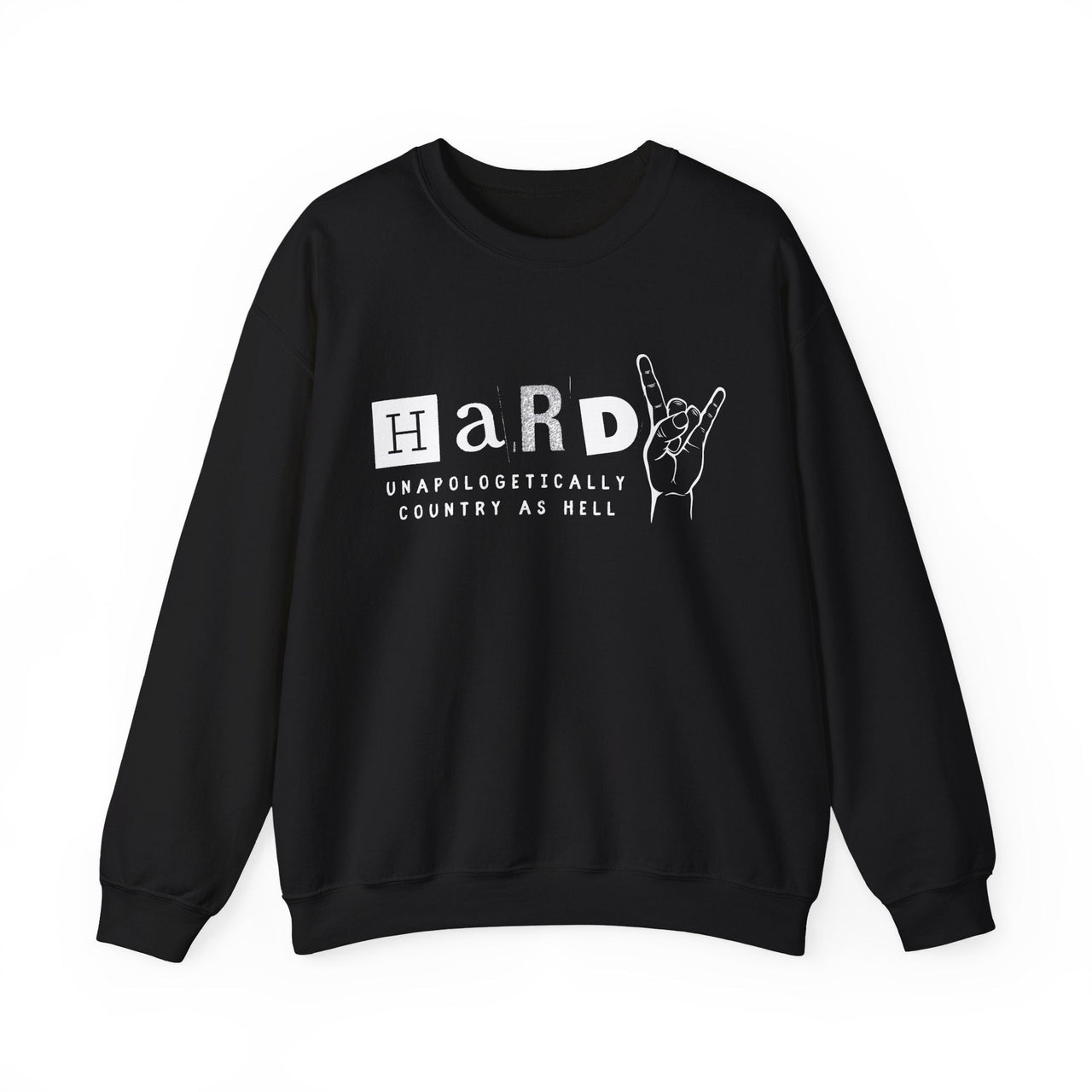 Hardy Country As Hell Sweatshirt - Sunlit Funlit Country Music Tees