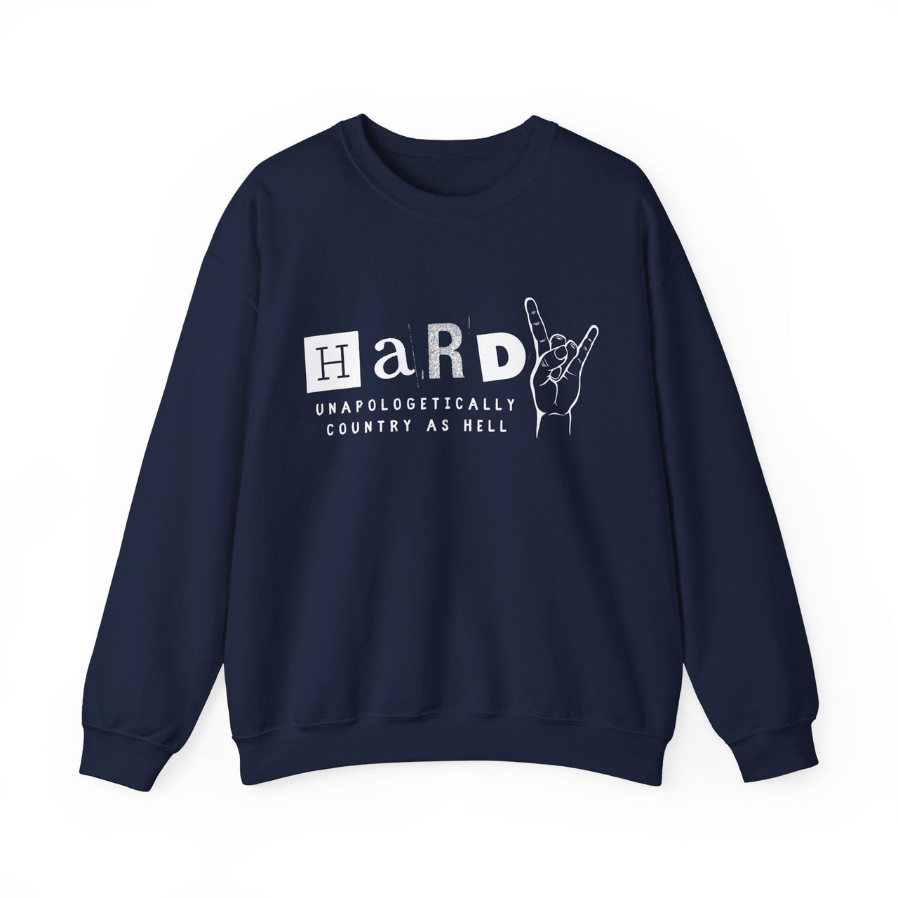 Hardy Country As Hell Sweatshirt - Sunlit Funlit Country Music Tees