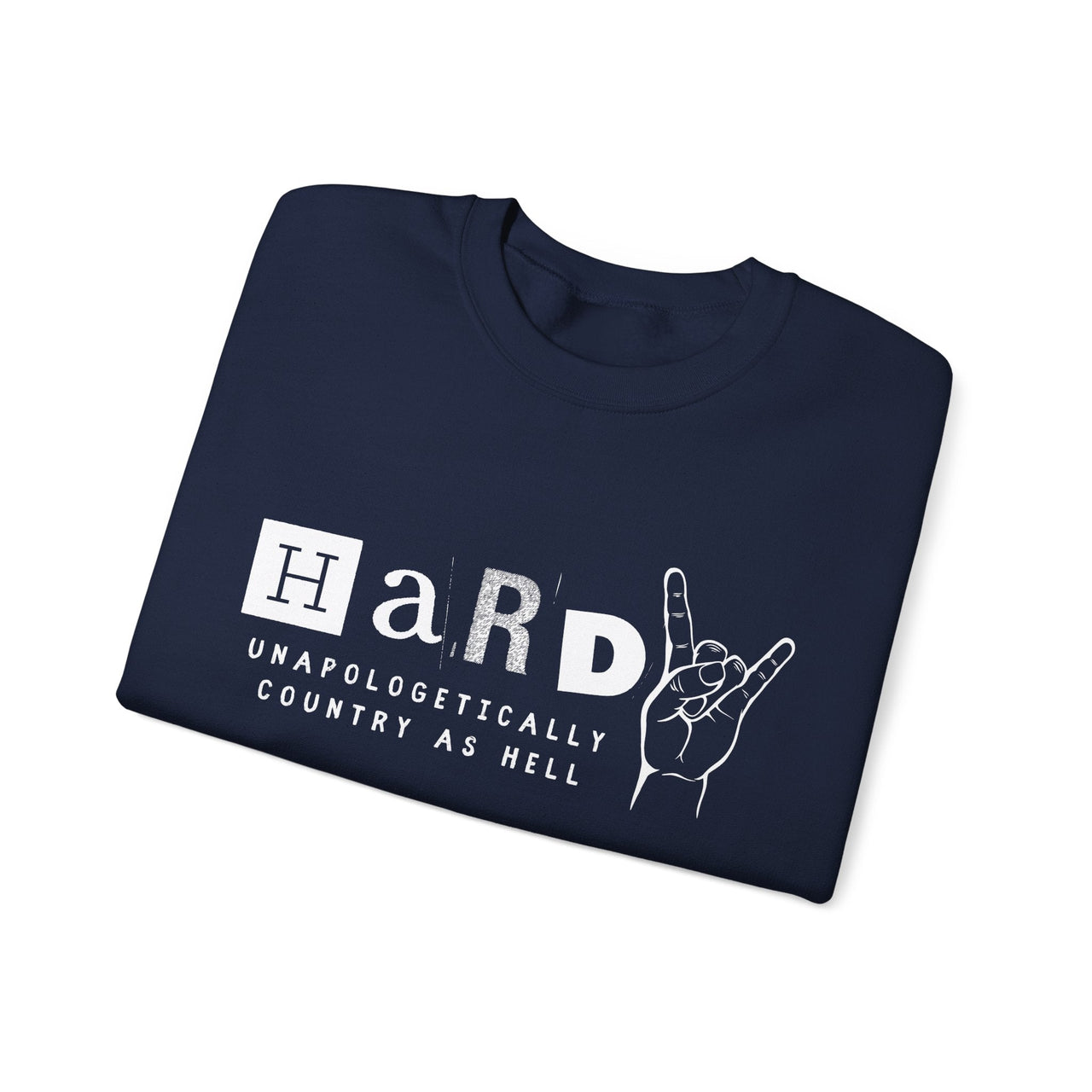 Hardy Country As Hell Sweatshirt - Sunlit Funlit Country Music Tees
