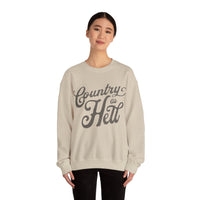 Thumbnail for Hardy Country As Hell Sweatshirt - Sunlit Funlit Country Music Tees