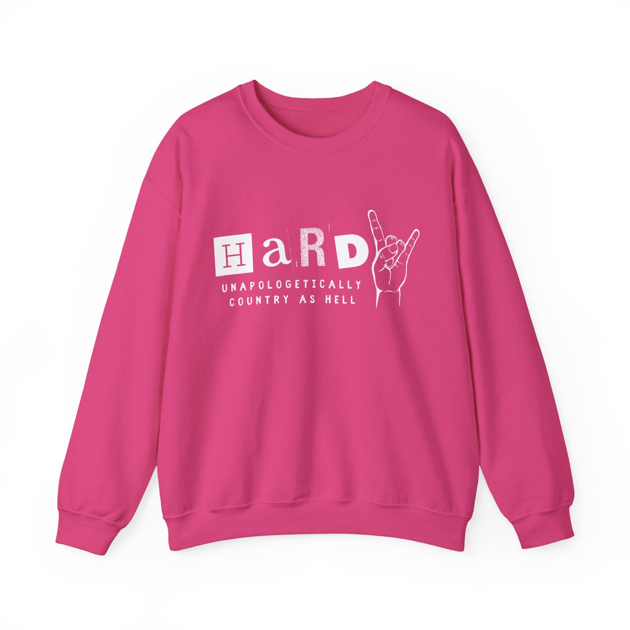 Hardy Country As Hell Sweatshirt - Sunlit Funlit Country Music Tees