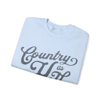 Thumbnail for Hardy Country As Hell Sweatshirt - Sunlit Funlit Country Music Tees
