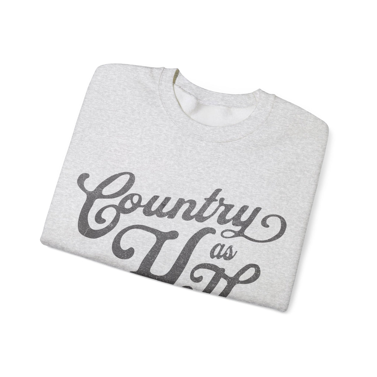 Hardy Country As Hell Sweatshirt - Sunlit Funlit Country Music Tees