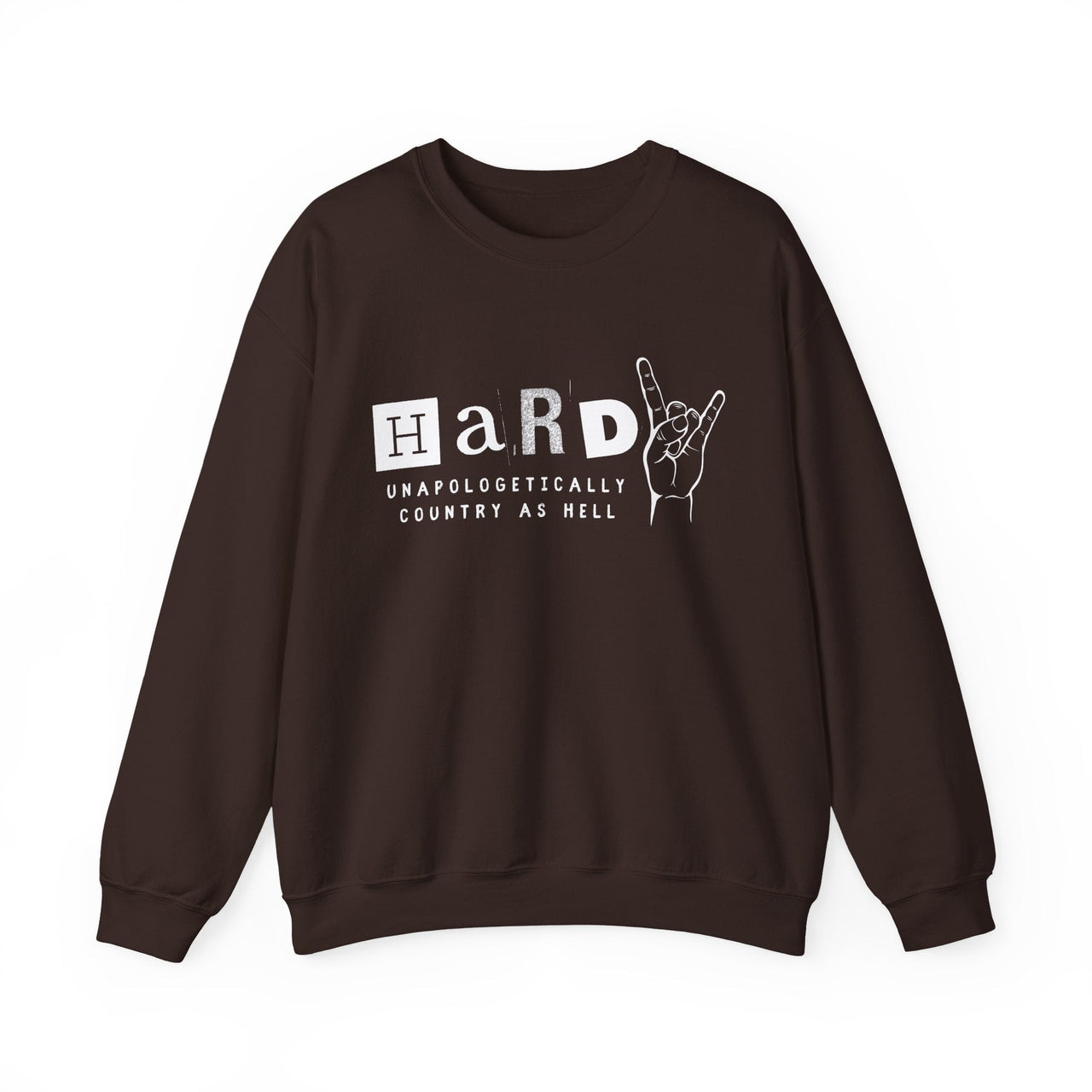 Hardy Country As Hell Sweatshirt - Sunlit Funlit Country Music Tees