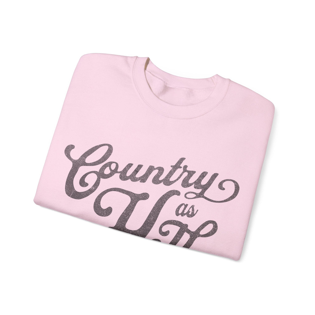 Hardy Country As Hell Sweatshirt - Sunlit Funlit Country Music Tees