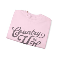 Thumbnail for Hardy Country As Hell Sweatshirt - Sunlit Funlit Country Music Tees