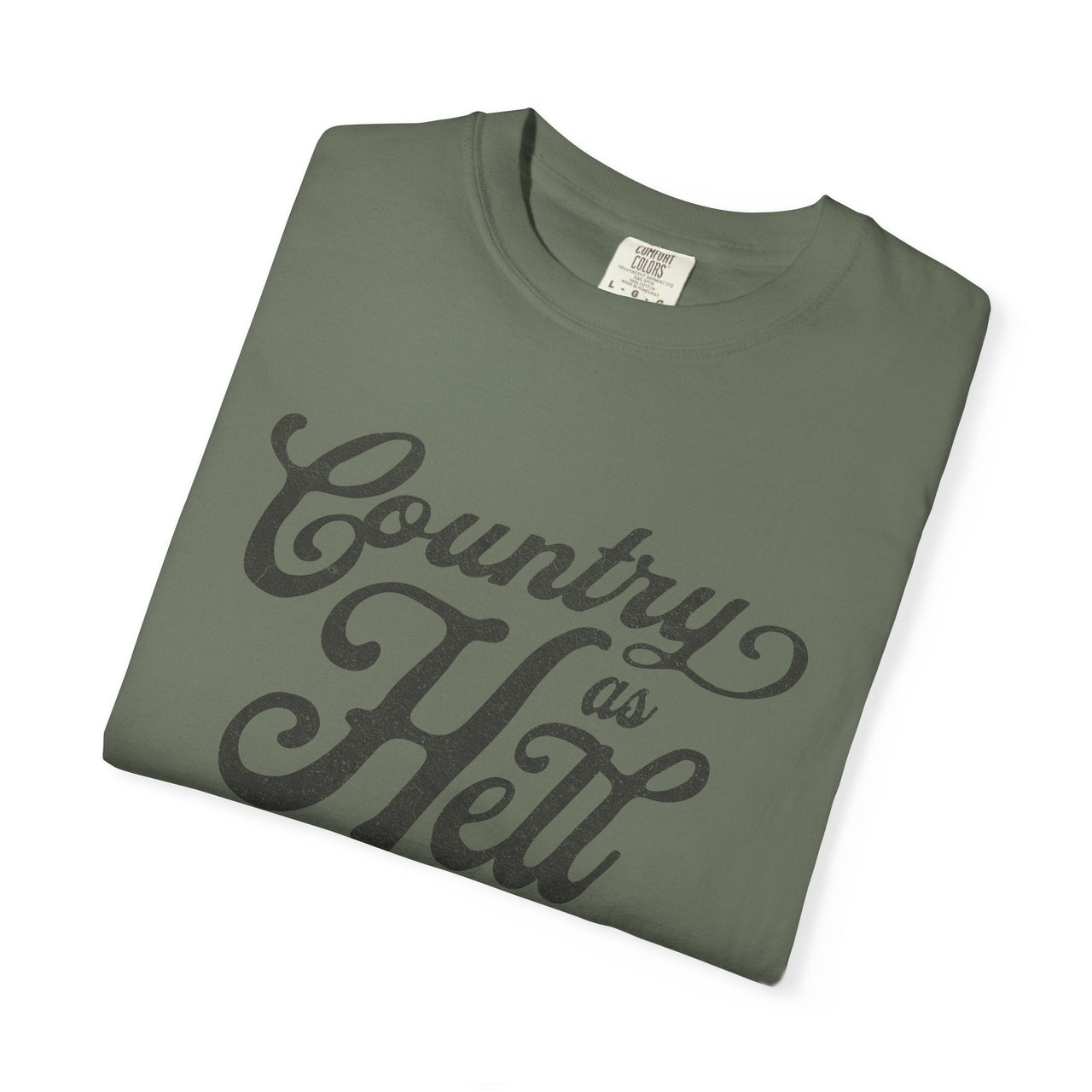 Hardy Country As Hell Tee - Sunlit Funlit Country Music Tees