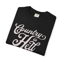 Thumbnail for Hardy Country As Hell Tee - Sunlit Funlit Country Music Tees