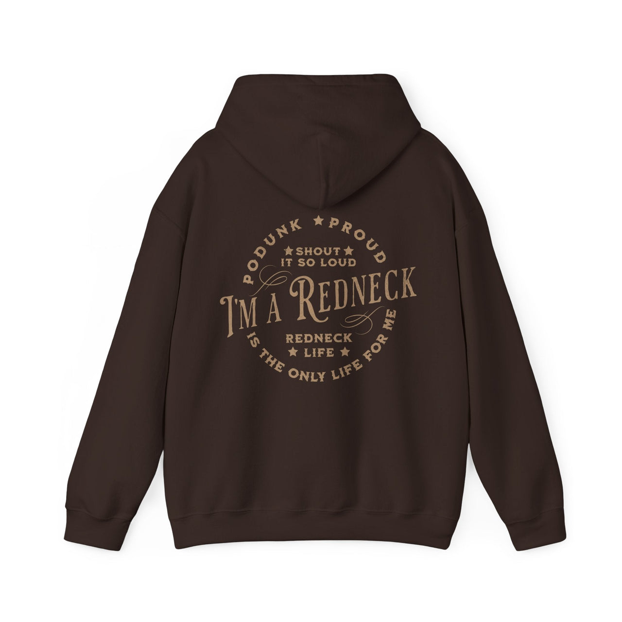 Hardy I'm A Redneck Hoodie - Adult - Sunlit Funlit Country Music Tees