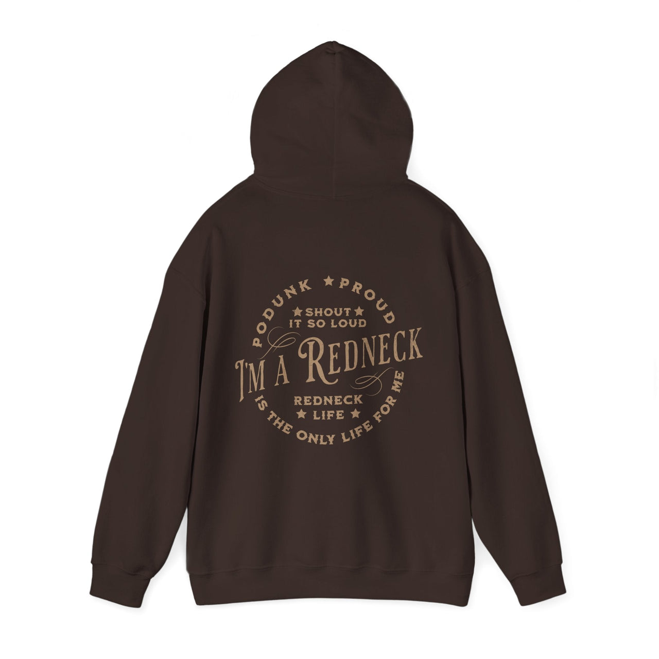 Hardy I'm A Redneck Hoodie - Adult - Sunlit Funlit Country Music Tees
