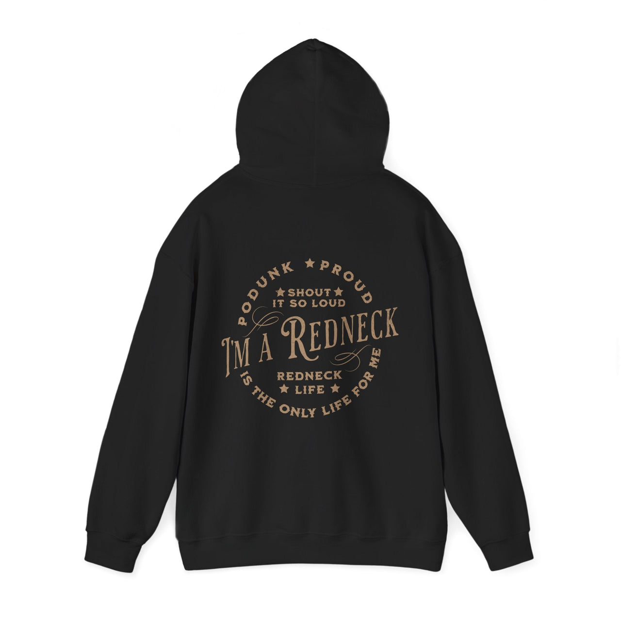 Hardy I'm A Redneck Hoodie - Adult - Sunlit Funlit Country Music Tees