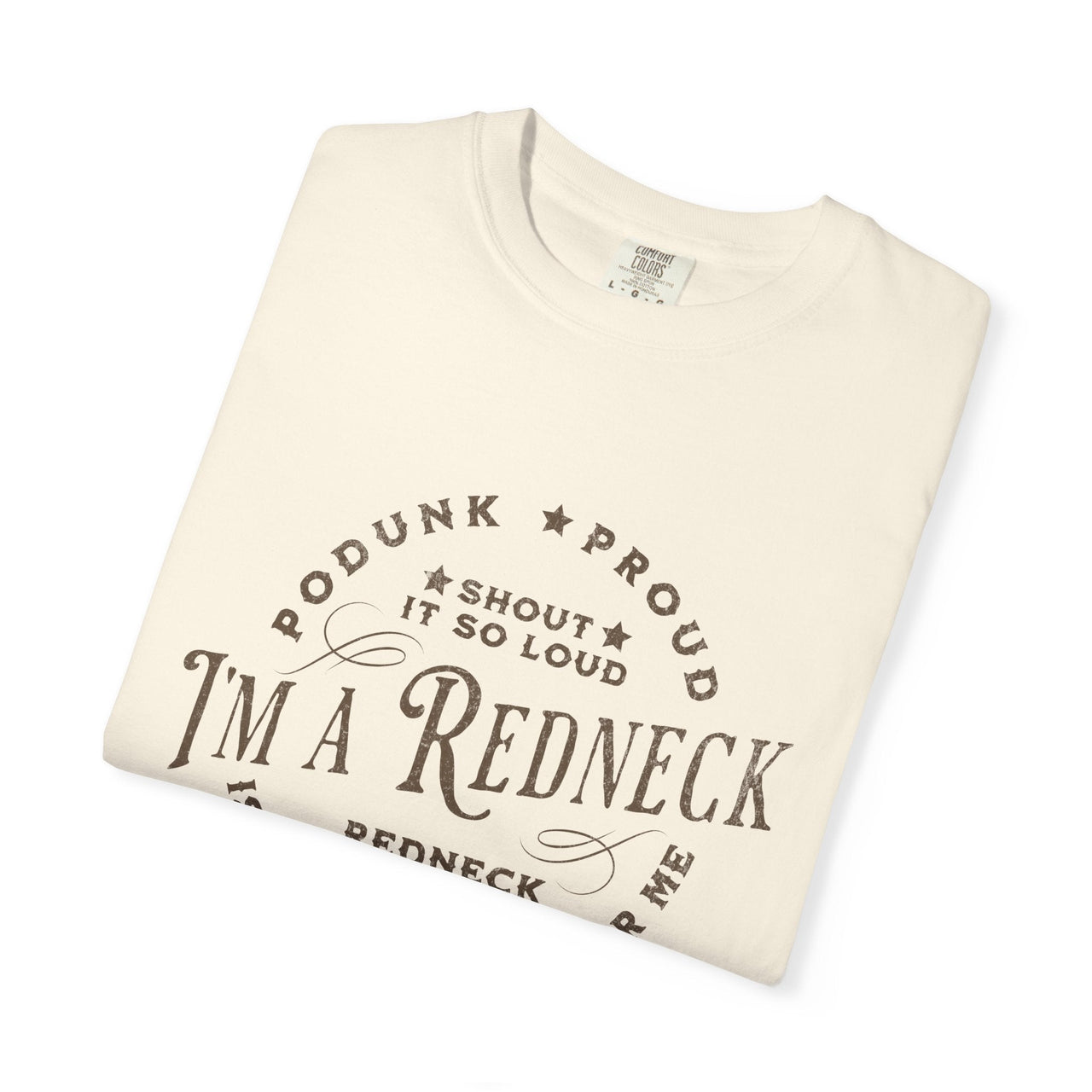Hardy I'm A Redneck Tee - Sunlit Funlit Country Music Tees