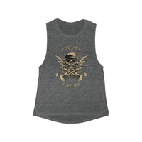 Thumbnail for Hardy Podunk Proud Muscle Tank - Sunlit Funlit Country Music Tees