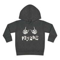 Thumbnail for Hardy Psycho Toddler Fleece Hoodie - Sunlit Funlit Country Music Tees