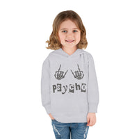 Thumbnail for Hardy Psycho Toddler Fleece Hoodie - Sunlit Funlit Country Music Tees