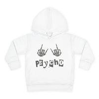 Thumbnail for Hardy Psycho Toddler Fleece Hoodie - Sunlit Funlit Country Music Tees