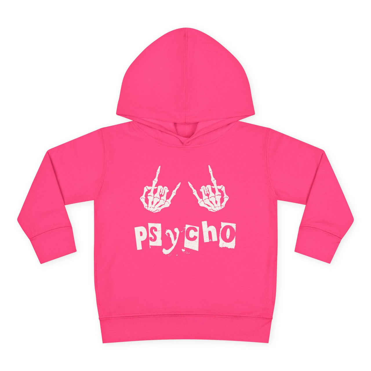 Hardy Psycho Toddler Fleece Hoodie - Sunlit Funlit Country Music Tees