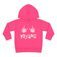 Thumbnail for Hardy Psycho Toddler Fleece Hoodie - Sunlit Funlit Country Music Tees