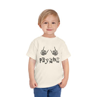Thumbnail for Hardy Psycho Toddler Tee - Sunlit Funlit Country Music Tees
