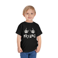 Thumbnail for Hardy Psycho Toddler Tee - Sunlit Funlit Country Music Tees