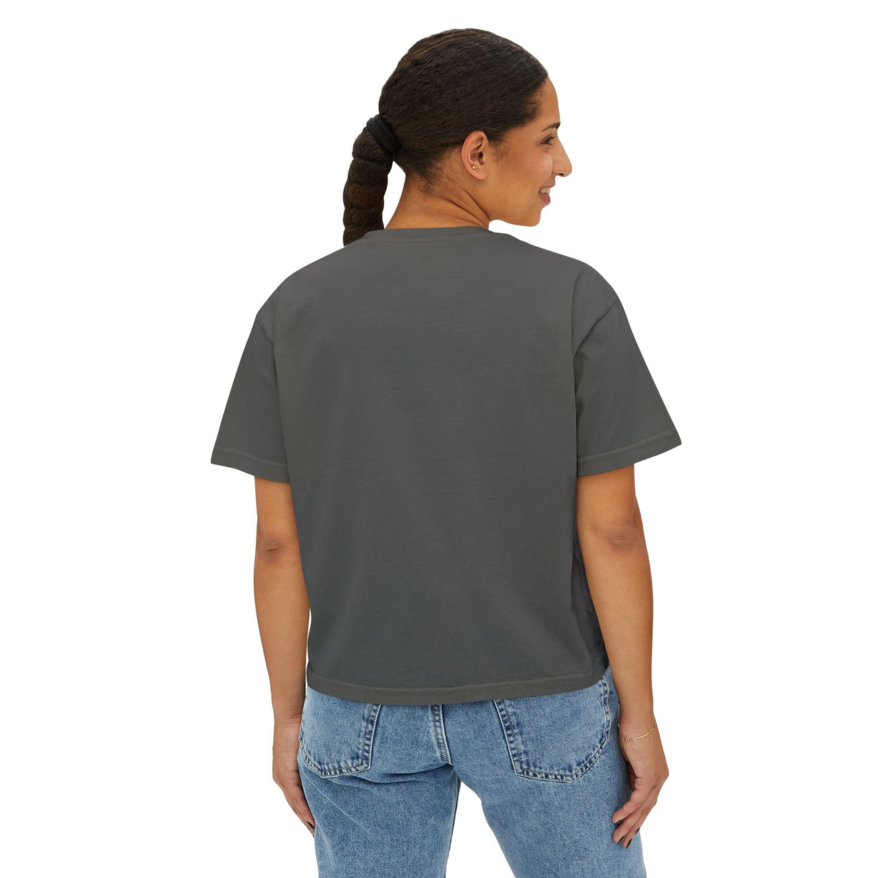 Hardy Radio Song Comfort Colors Boxy Cropped Tee - Sunlit Funlit Country Music Tees