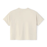 Thumbnail for Hardy Radio Song Comfort Colors Boxy Cropped Tee - Sunlit Funlit Country Music Tees