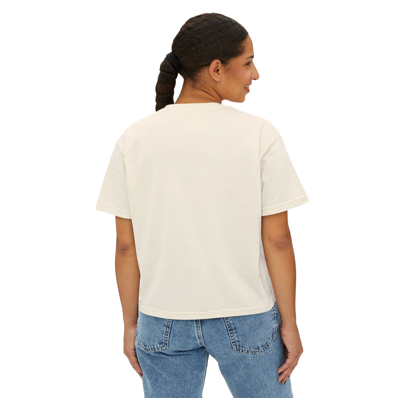 Hardy Radio Song Comfort Colors Boxy Cropped Tee - Sunlit Funlit Country Music Tees