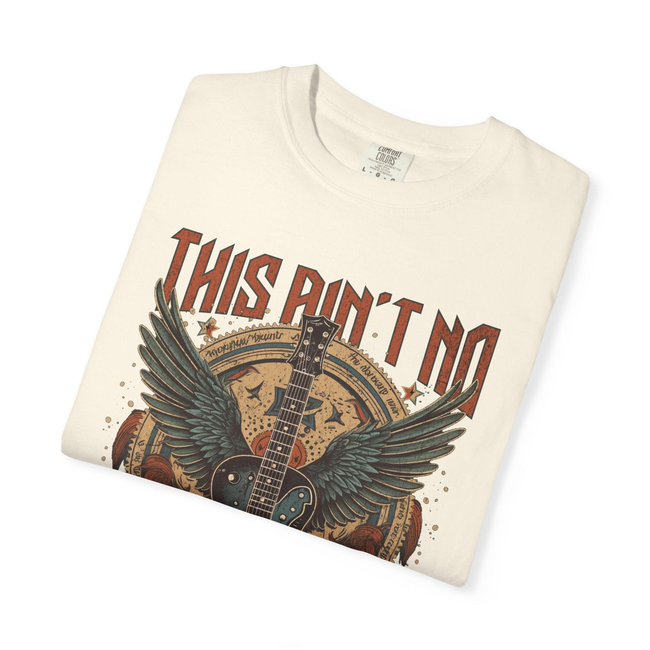 Hardy Radio Song Comfort Colors Graphic Band Tee - Sunlit Funlit Country Music Tees