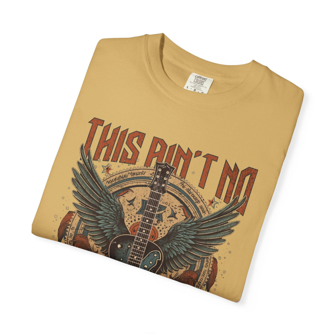 Hardy Radio Song Comfort Colors Graphic Band Tee - Sunlit Funlit Country Music Tees