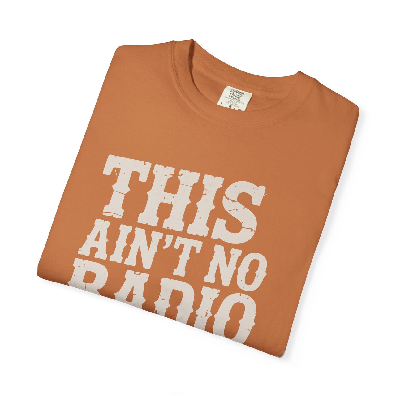 Hardy Radio Song Comfort Colors Tee - Sunlit Funlit Country Music Tees