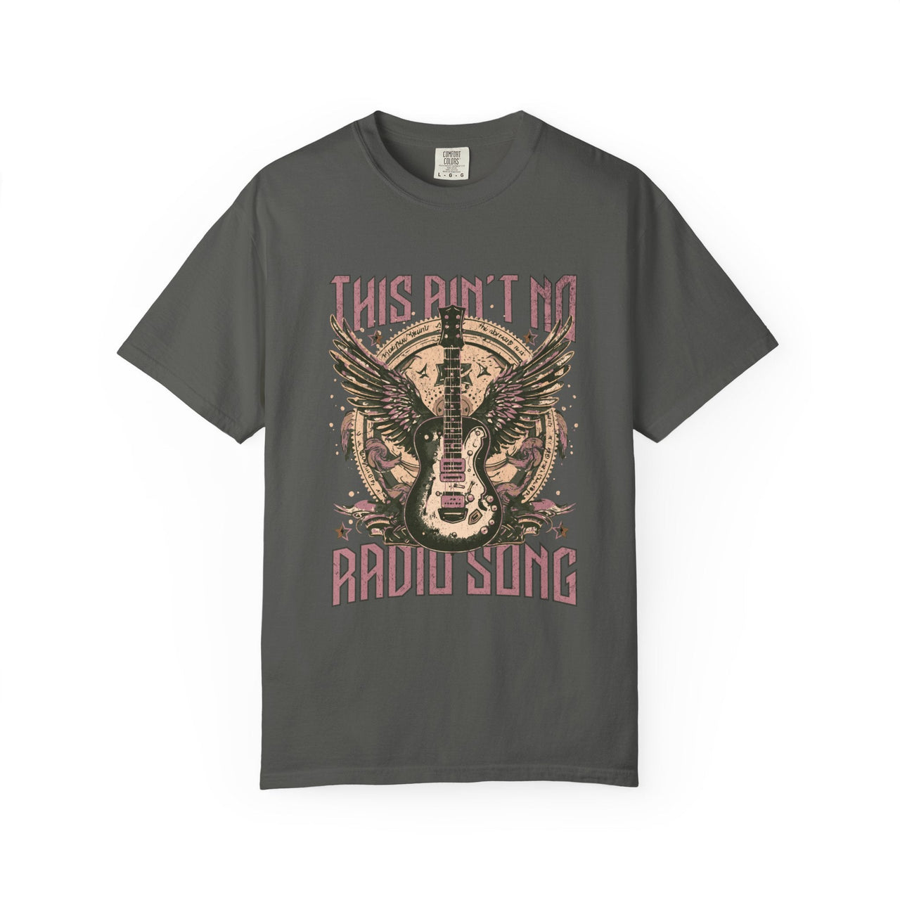 Hardy Radio Song Tee - Pink Version - Sunlit Funlit Country Music Tees