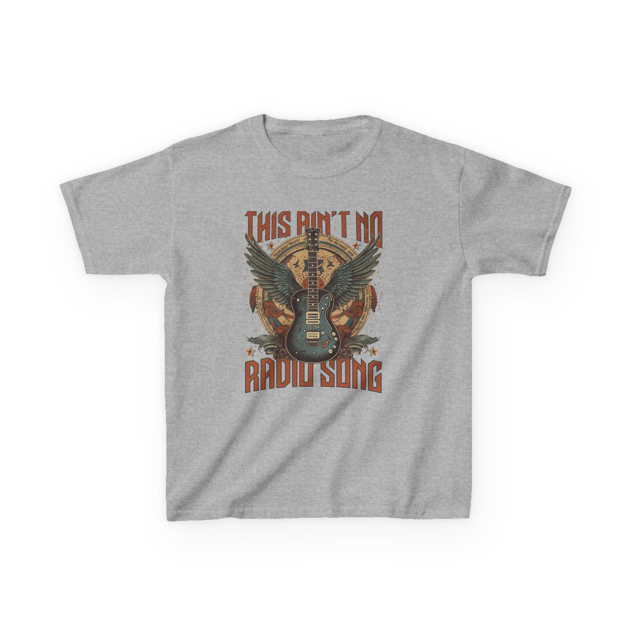 Hardy Radio Song Youth Graphic Band Tee - Sunlit Funlit Country Music Tees
