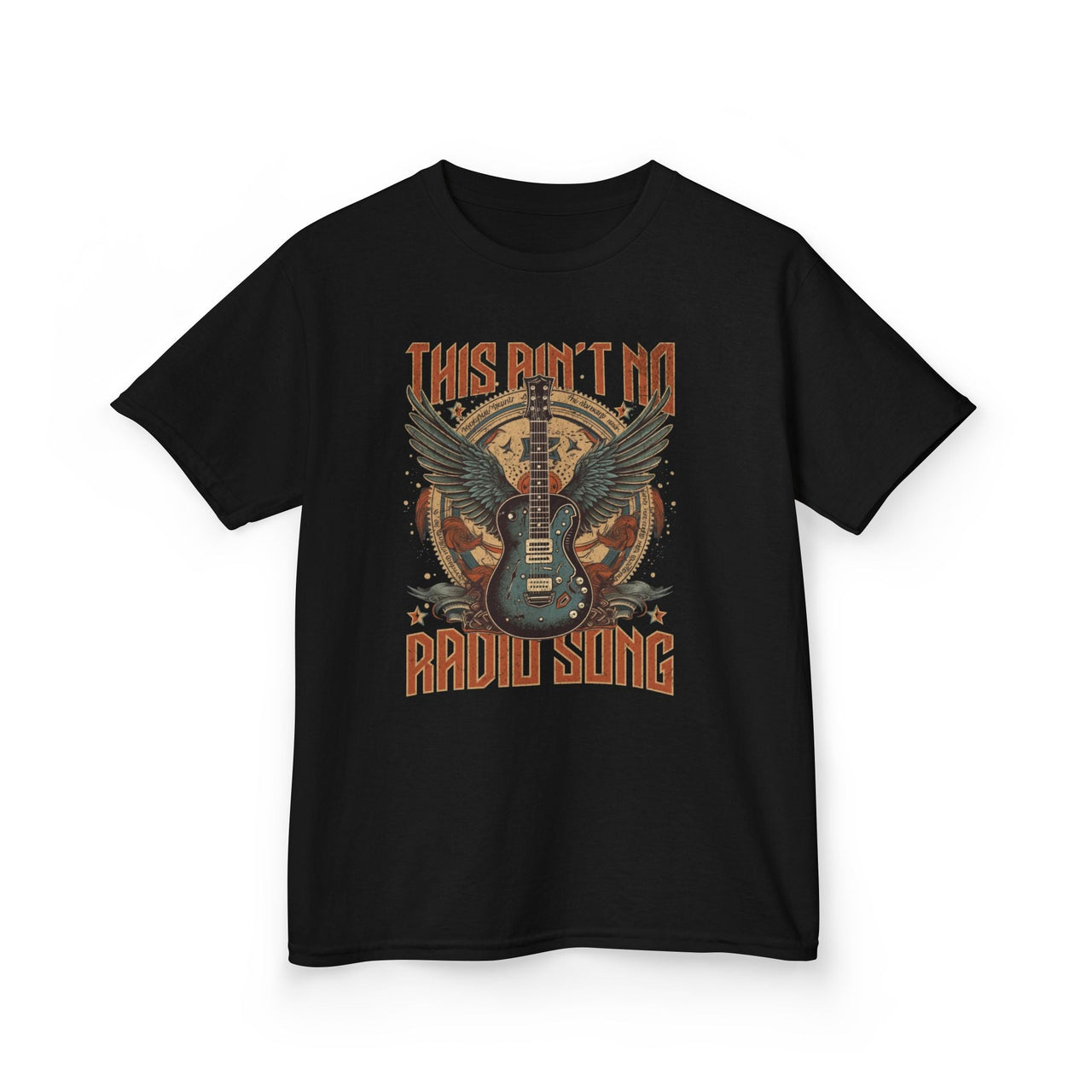 Hardy Radio Song Youth Graphic Band Tee - Sunlit Funlit Country Music Tees
