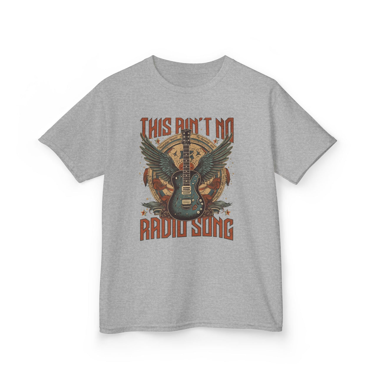 Hardy Radio Song Youth Graphic Band Tee - Sunlit Funlit Country Music Tees