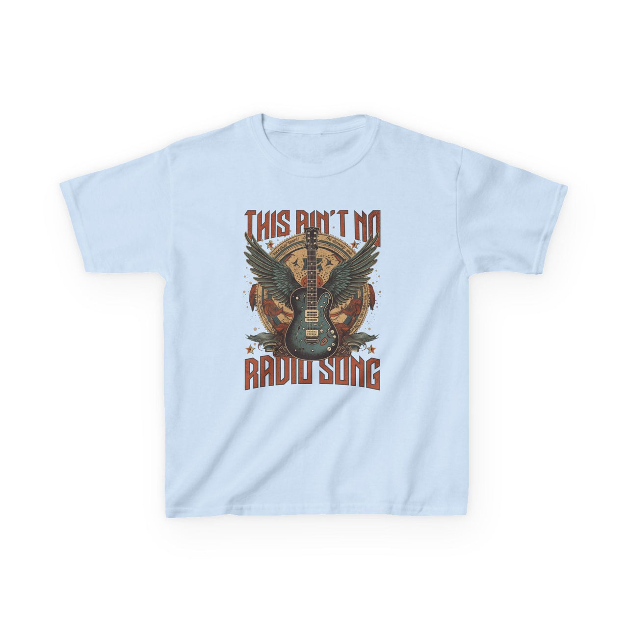 Hardy Radio Song Youth Graphic Band Tee - Sunlit Funlit Country Music Tees