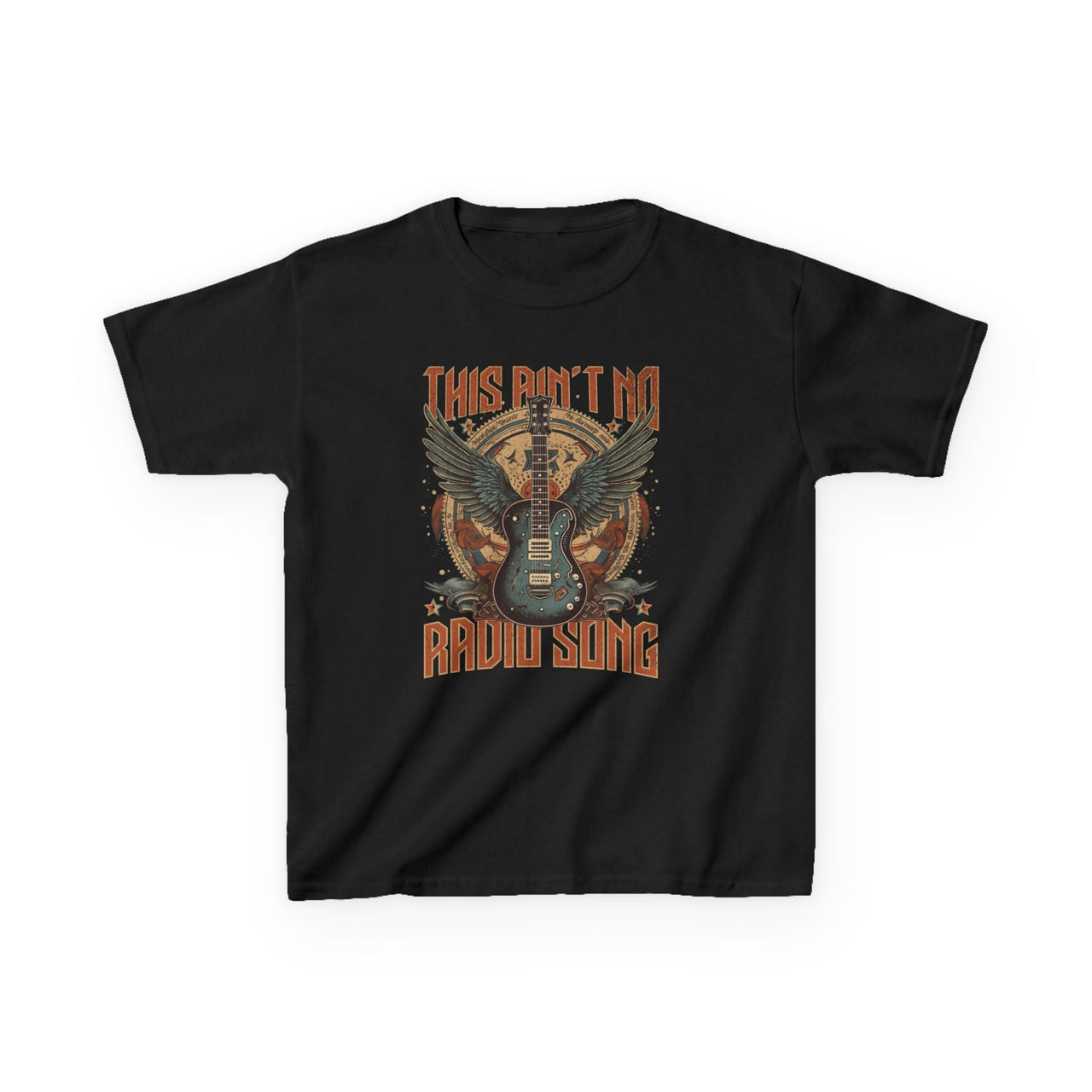 Hardy Radio Song Youth Graphic Band Tee - Sunlit Funlit Country Music Tees