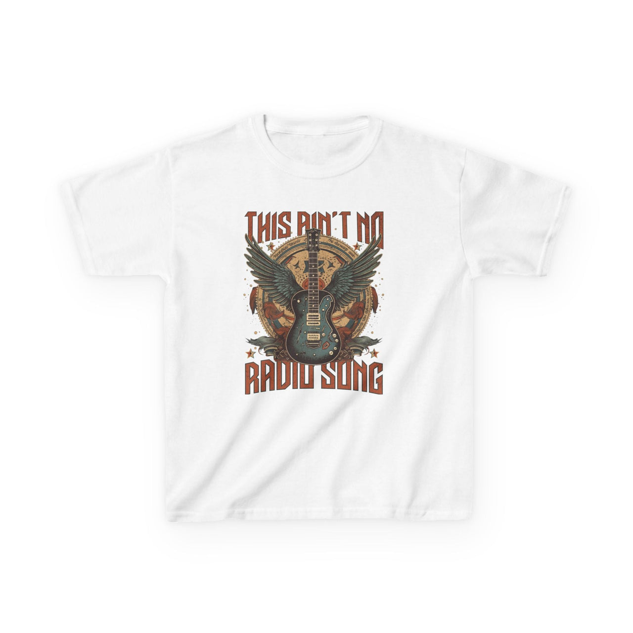 Hardy Radio Song Youth Graphic Band Tee - Sunlit Funlit Country Music Tees