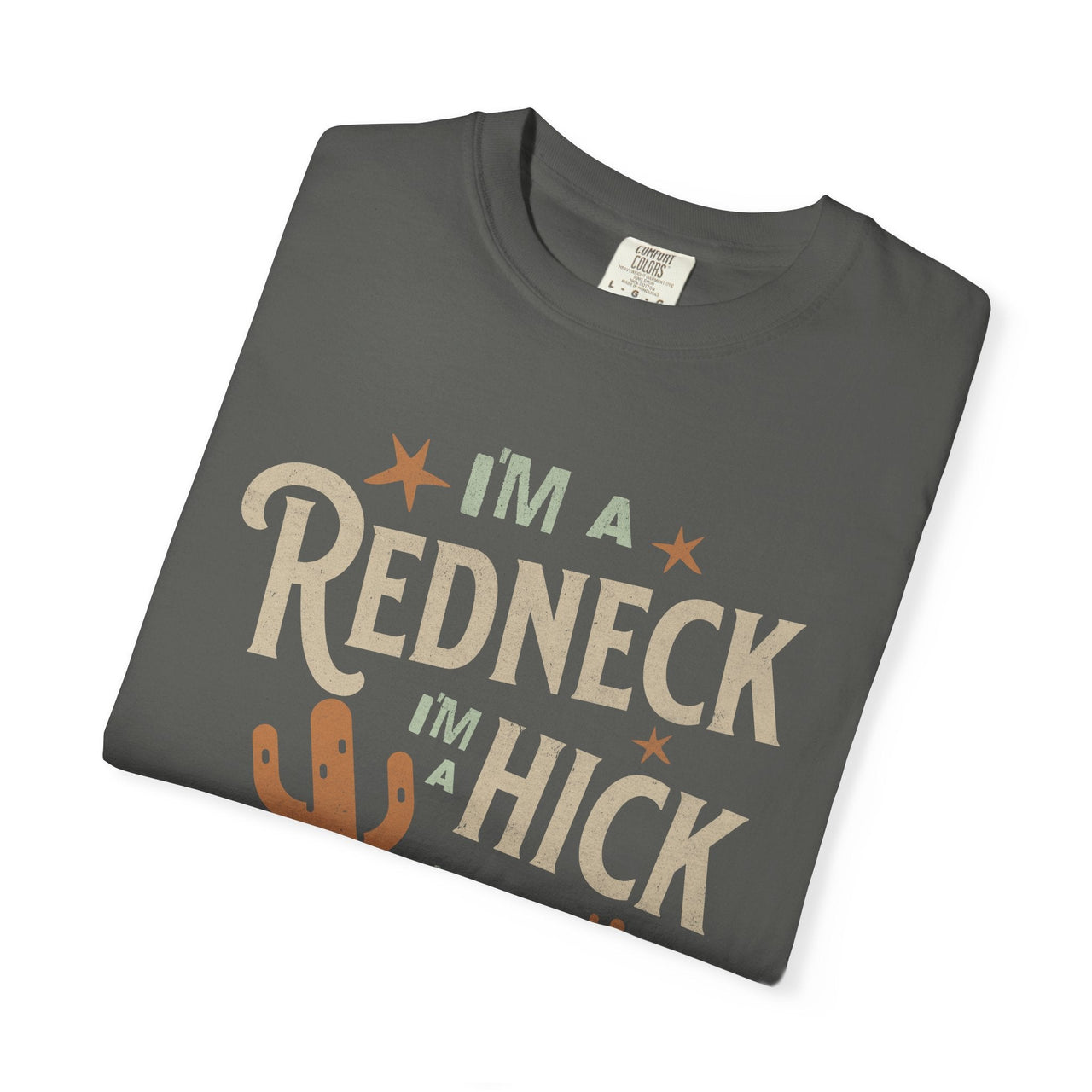 Hardy Redneck Hick Hippie Tee - Adult Unisex - Sunlit Funlit Country Music Tees