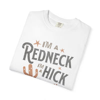 Thumbnail for Hardy Redneck Hick Hippie Tee - Adult Unisex - Sunlit Funlit Country Music Tees