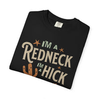 Thumbnail for Hardy Redneck Hick Hippie Tee - Adult Unisex - Sunlit Funlit Country Music Tees