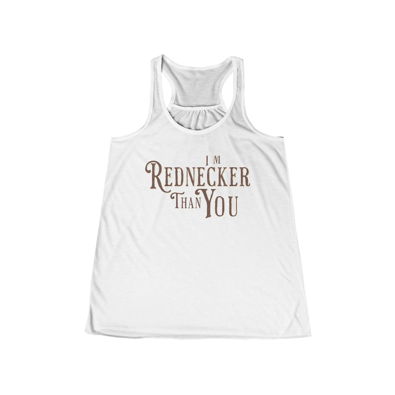 Hardy Rednecker Than You Racerback Tank - Sunlit Funlit Country Music Tees